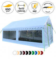 Tente de réception 5x12 m