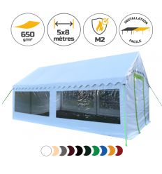 Tente de réception 5x8 m
