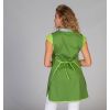 Tablier femme de ménage vert olive - vue de dos