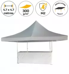 Stand buvette pliante en aluminium