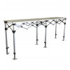 Comptoir pliant en aluminium