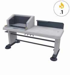 Barbecue collectif mono foyer