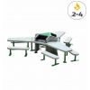 Barbecue urbain 2 à 4 foyers avec mobilier