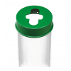 Ouverture collecteur de piles 10 L vert