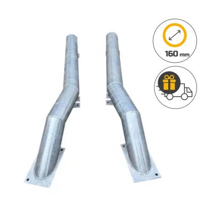 Guide Roues Camion Biseauté en Acier