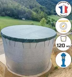 Citerne incendie 120 m3 acier