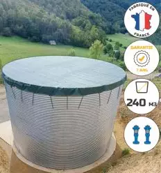 Citerne incendie 240 m3 acier