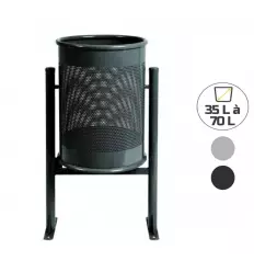 Poubelle Extérieur en acier