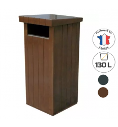 Poubelle en béton 130 litres fabriquée en France