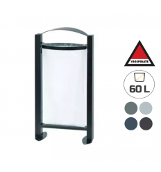  Poubelle vigipirate en Acier 60 litres