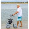 Utilisation déambulateur de plage 