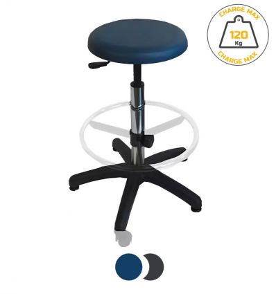 Tabouret roulant professionnel
