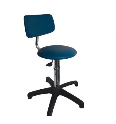 Chaise d'atelier avec dossier