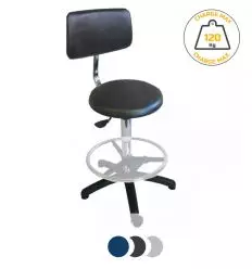 Siège Assis Debout avec dossier pour Atelier