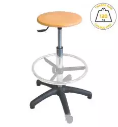 Tabouret d'Atelier Bois