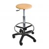 Tabouret d'atelier sur roulettes
