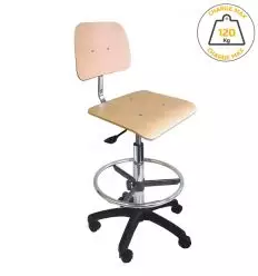 Chaise d'Atelier Bois