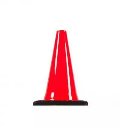 K5a - Cône de signalisation 300 mm lesté 1,1 kg