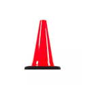 Photo : Cône de signalisation 30 cm lesté K5a Sans bande - Non