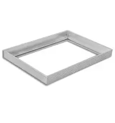Cadre encastrable en aluminium pour tapis d'accueil