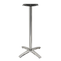 Photo : Pied de table mange debout Gris alu