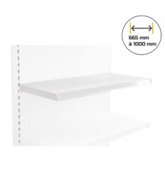 Tablette gondole et Consoles Blanc Crème