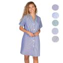 Photo : Blouse agent d'entretien femme Vichy Bleu - XS