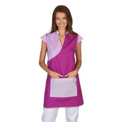 Tablier femme de ménage mauve