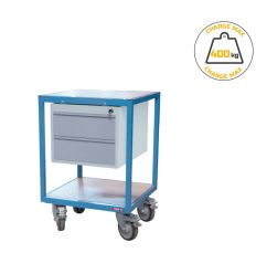 Petite servante d'atelier petite 2 tiroirs