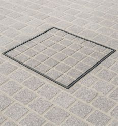 Tampon à paver 30 x 30 B125 mise en situation