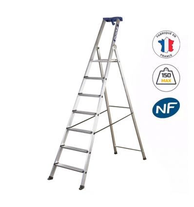 Escabeau 7 marches professionnel