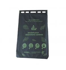 Lots de sac biodégradables en rouleaux 