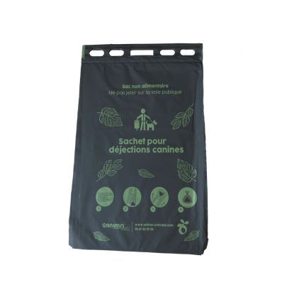 Lots de sac biodégradables en rouleaux 