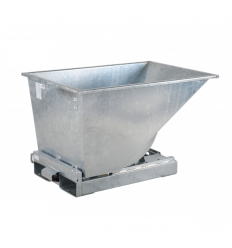 Benne auto basculante Galvanisee pour chariot elevateur