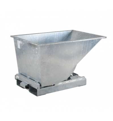 Benne auto basculante Galvanisee pour chariot elevateur