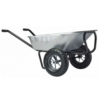 Brouette agricole Haemmerlin en acier galvanisé