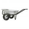 Brouette agricole Haemmerlin en acier galvanisé vue arrière