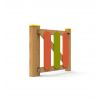 Portillon bois aire de jeux vu de côté design 2