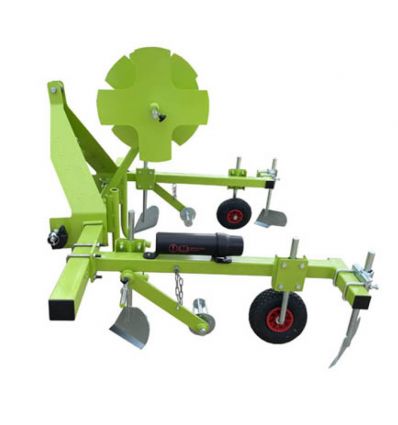 Dérouleuse de film plastique agricole