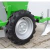 Roues caoutchouc de la machine agricole 
