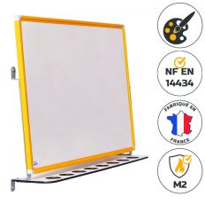 Chevalet mural pour la petite enfance émaillé