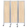 Paravent professionnel bois ouvert L. 140 cm 
