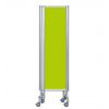 Paravent vert kiwi fermé L. 140 cm 