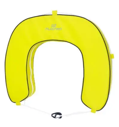 Bouée fer à cheval​ jaune