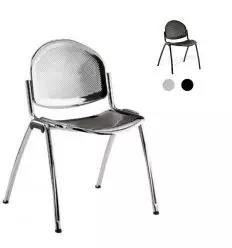 Chaise salle d'attente métal