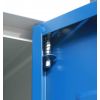 Casier vestiaire collectivité 6 cases bleu- fermeture cadenas