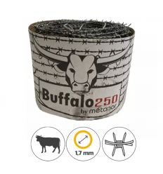 Fil barbelé Cloture en Acier Dur