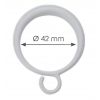 Anneaux d'accroche rideau Ø 42 mm