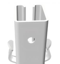 Piquet vigne galvanisé​ intermédiaire en forme de U 35 x 42