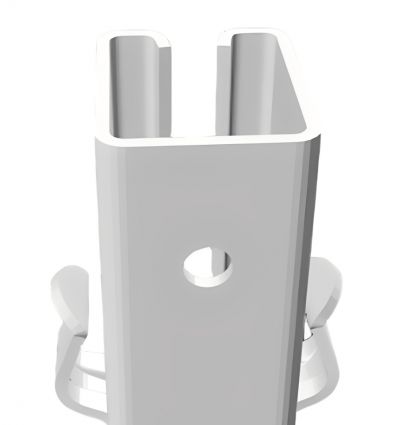 Piquet vigne galvanisé​ intermédiaire en forme de U 35 x 42